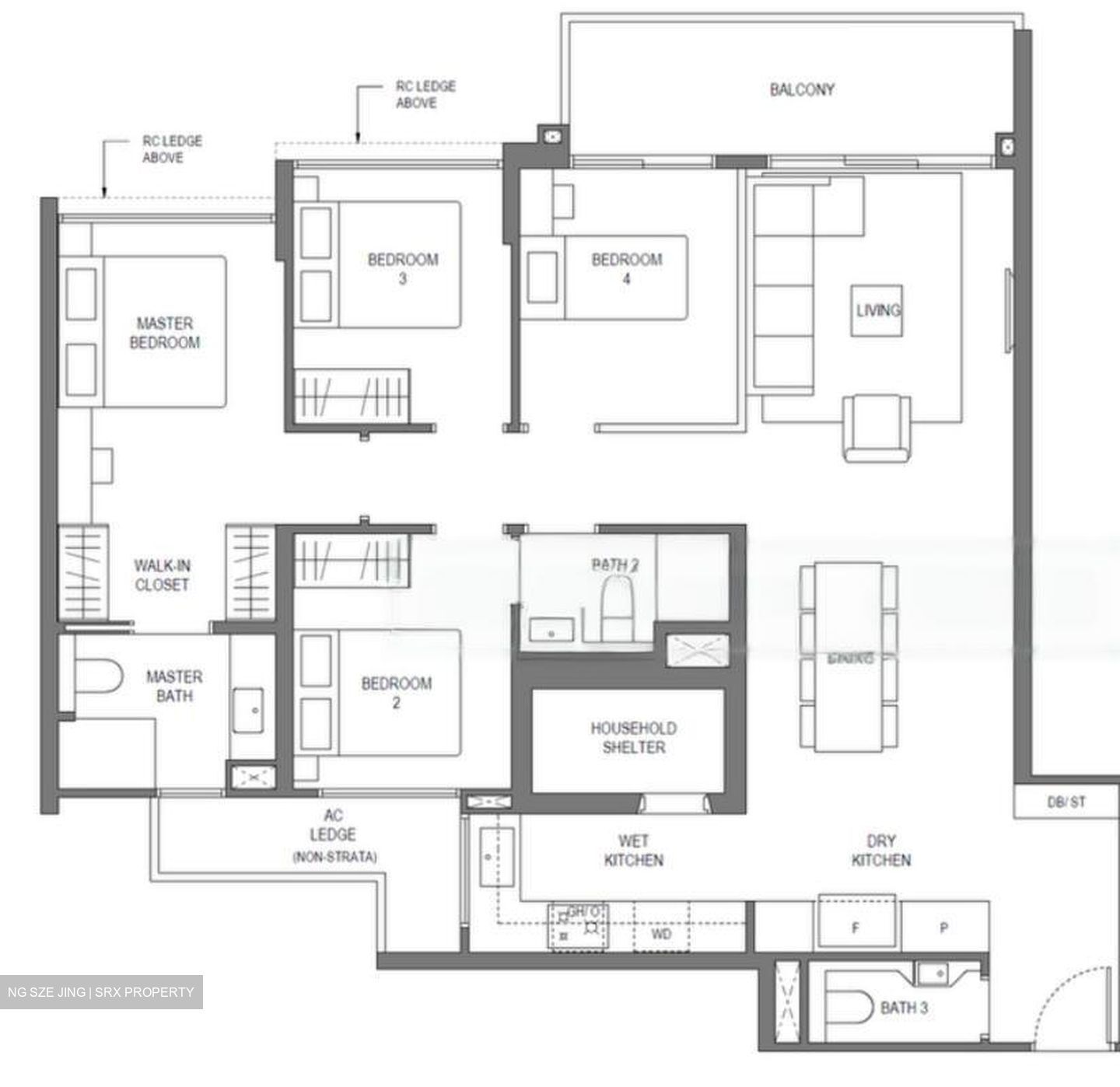 Waterfront @ Faber (D5), Apartment #480037571